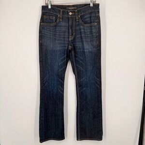 Cody James Wyatt Slim Bootcut Jeans Mens 31x32 Dark Wash Indigo Denim RN138823